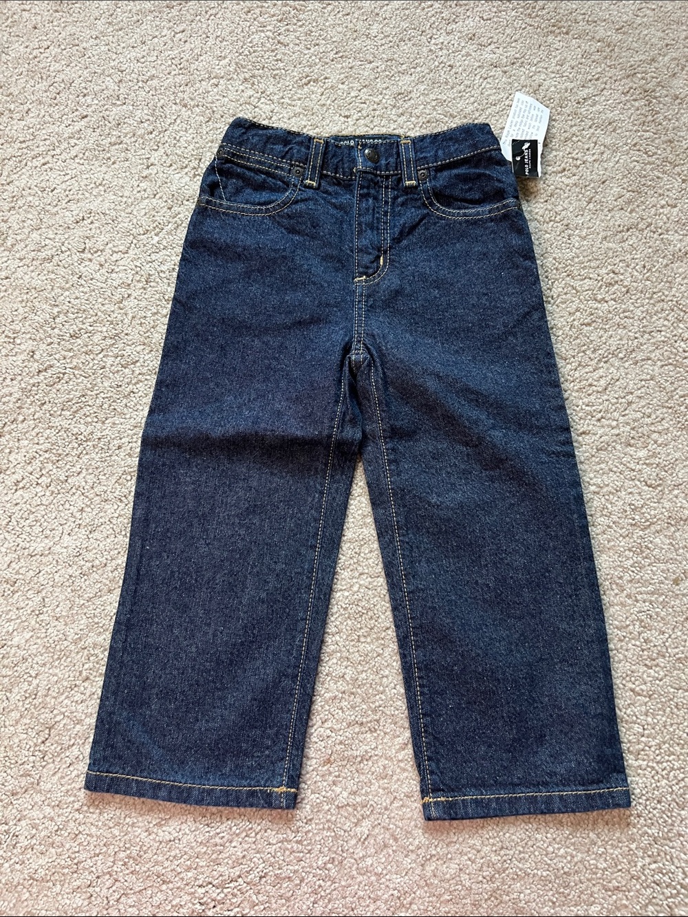 Polo Jeans Co by Ralph Lauren Dark Blue Kids Denim Jeans size 3T